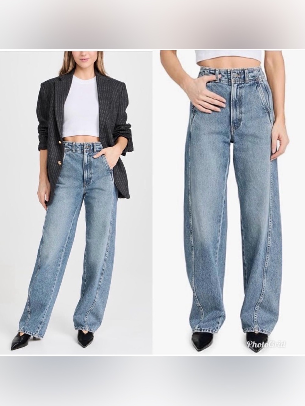 Apiece Apart High Rise Mari Barrel Jean
Austin Wash. MSRP $245.00. Size 30